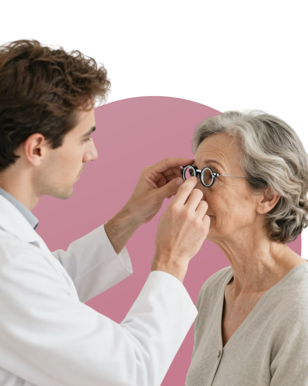 "Vision Check UK mobile optometry service conducting home visits for housebound UK patients"